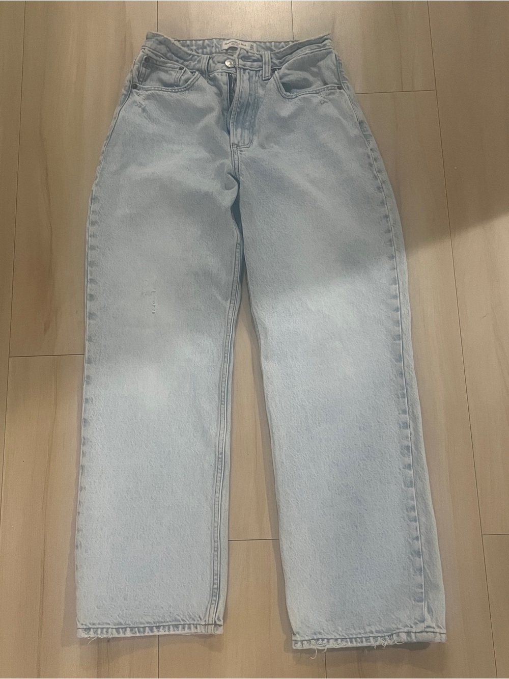 Abercrombie Curve Love Loose High Rise Denim Jeans - 00S